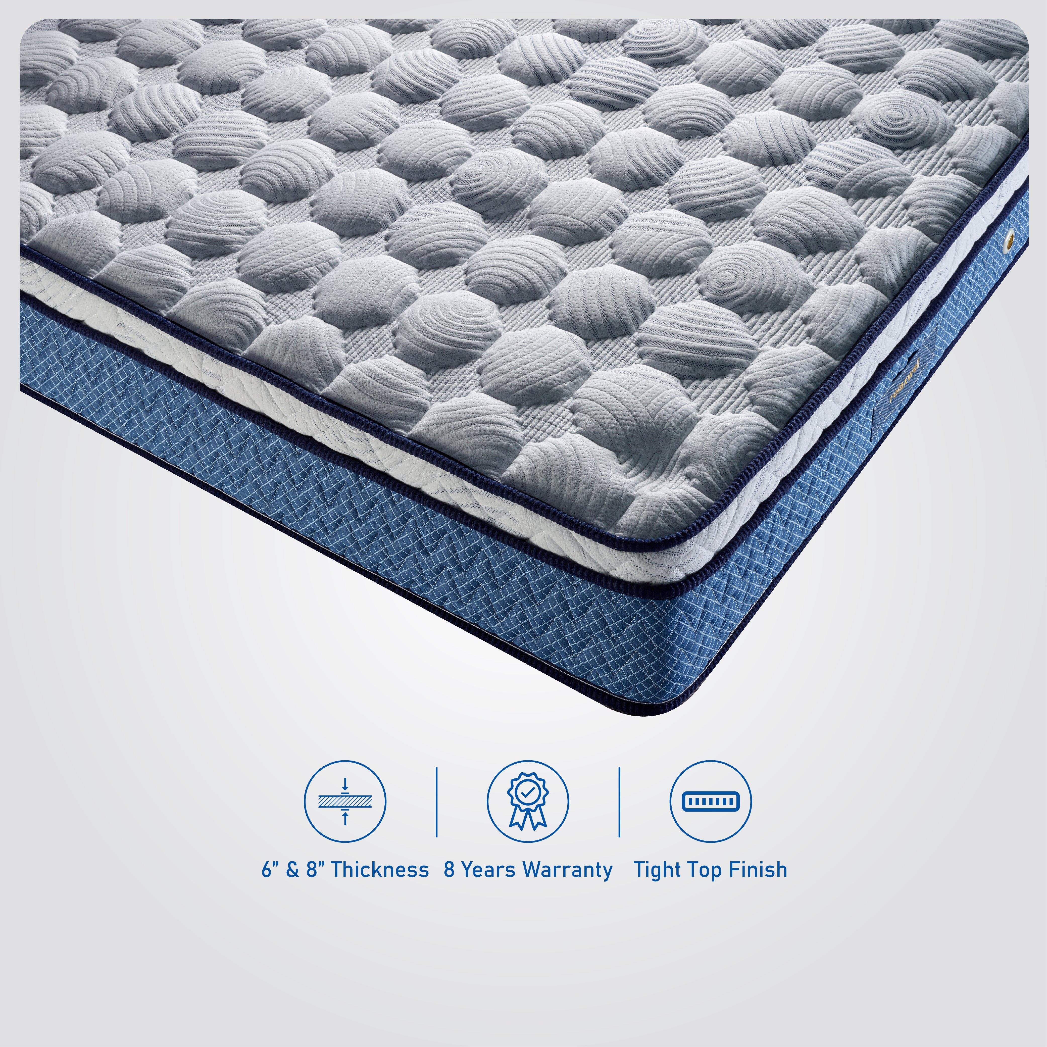 Buy Bonnel Spring And Memory Foam Custom Mattress In India