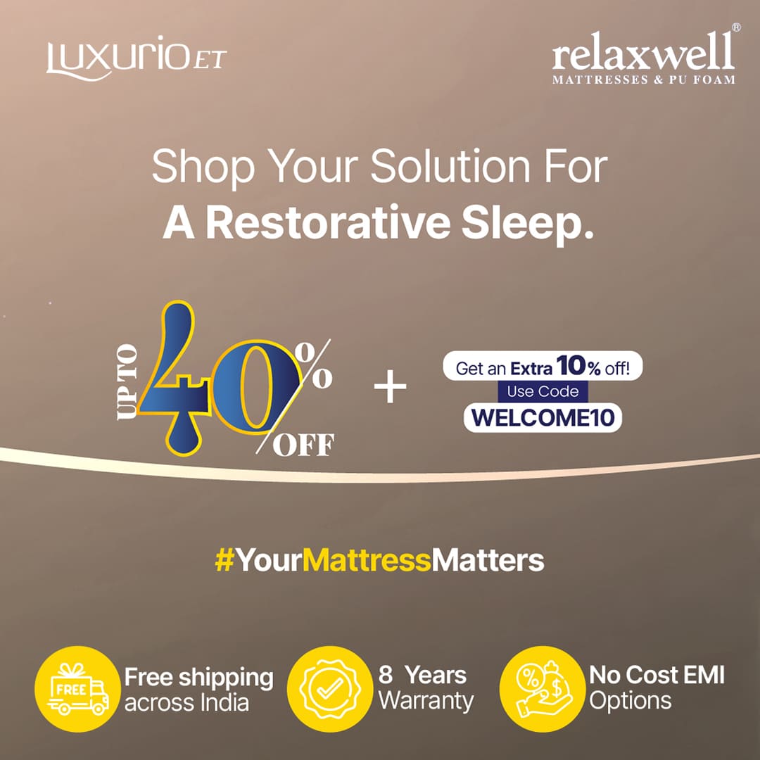 Luxurio ET - Premium Comfort Pocketed Spring Mattress with Euro Top Finish