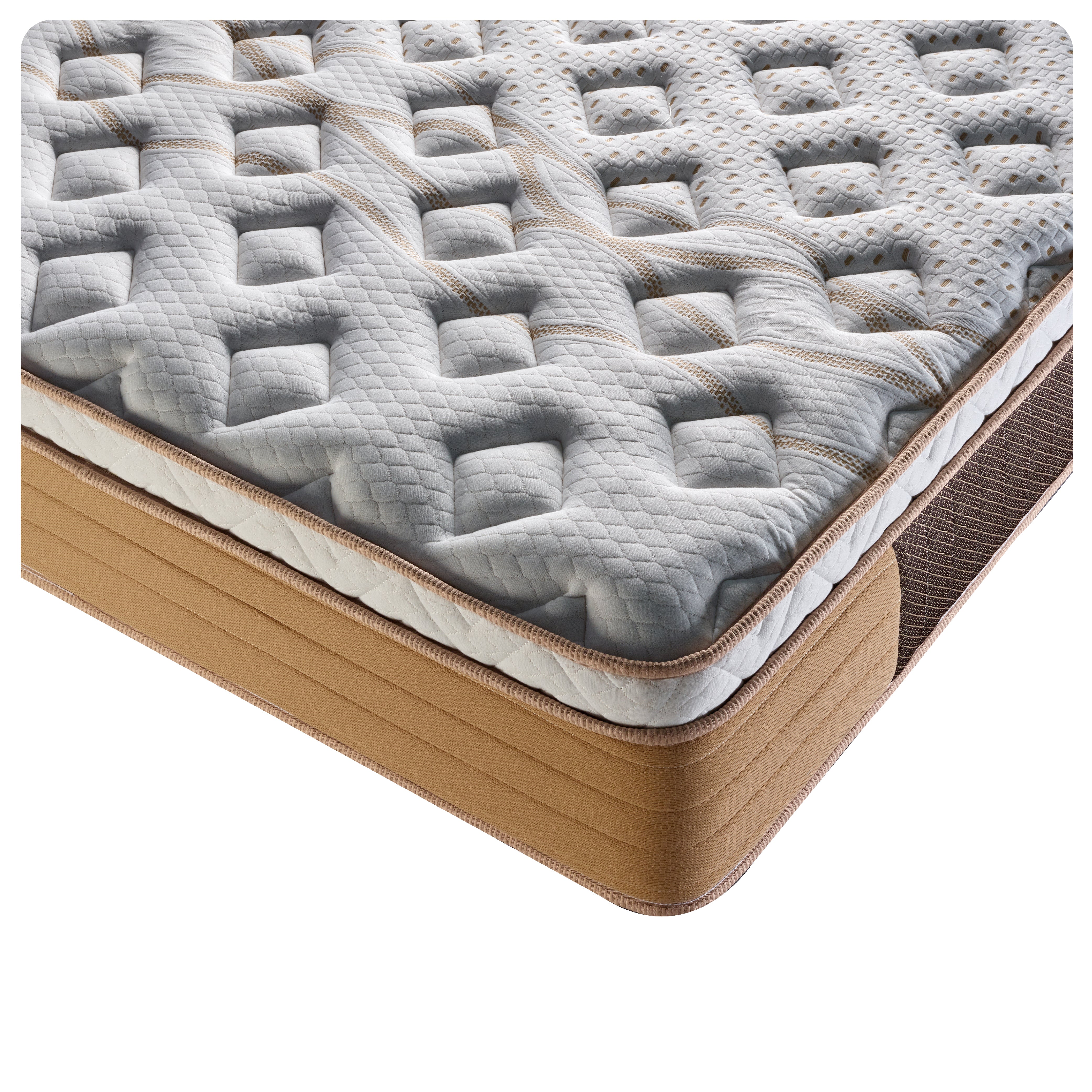Pressure Relief Bonnel Spring And Memory Foam Queen Size Mattress In India