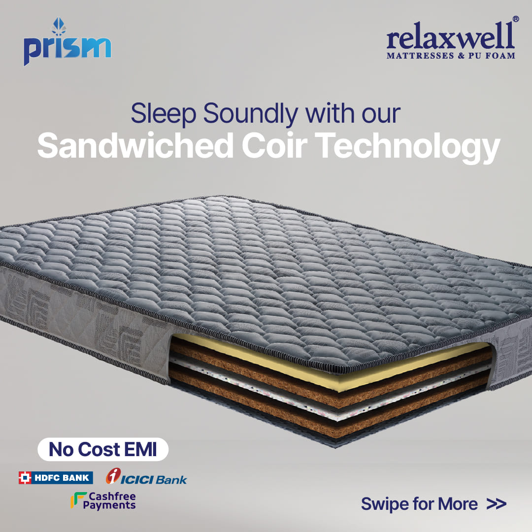 Prism - Super Durable Sandwiched Coir and Foam Mattress