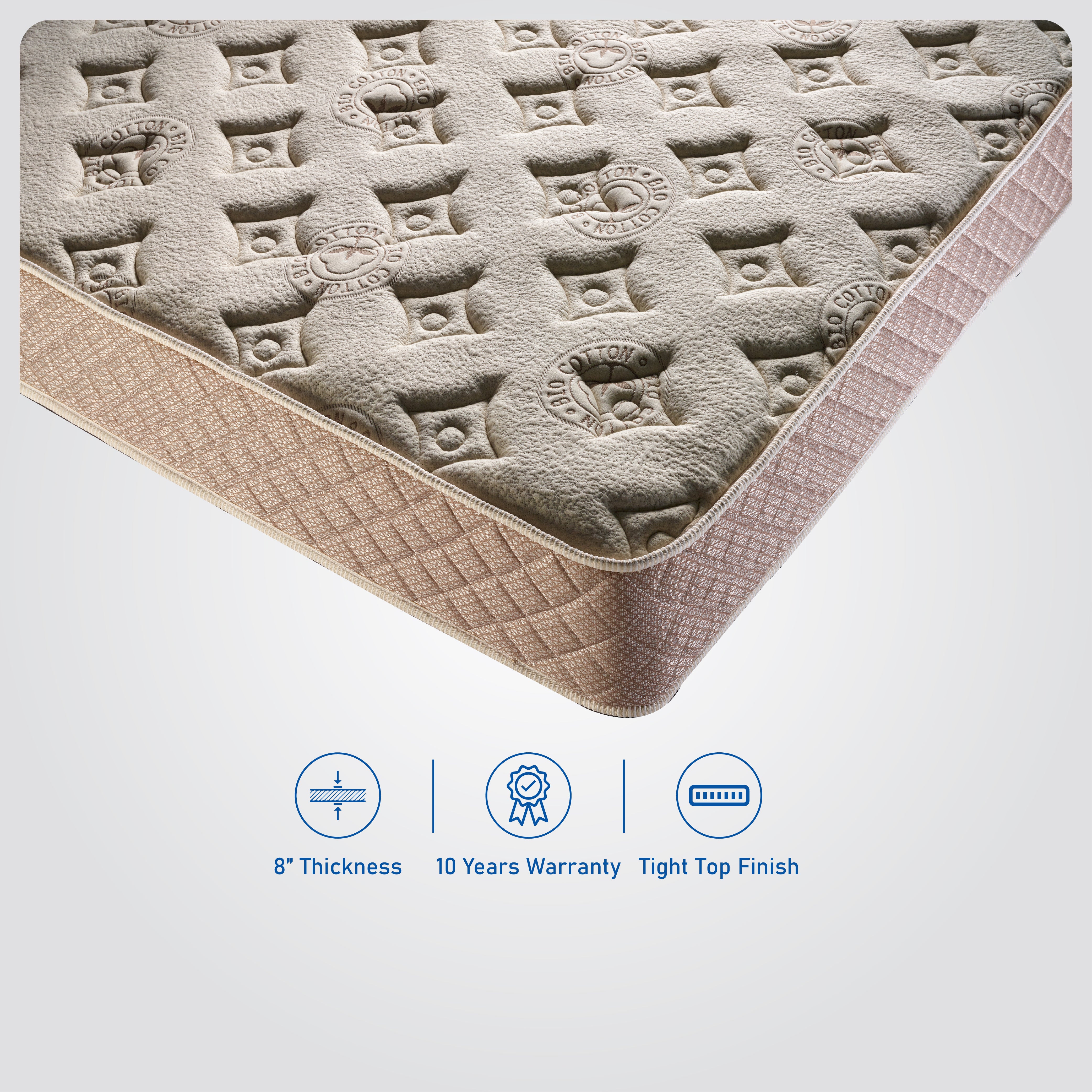 Buy Memory Foam And Rubberised Coir Mattress In India