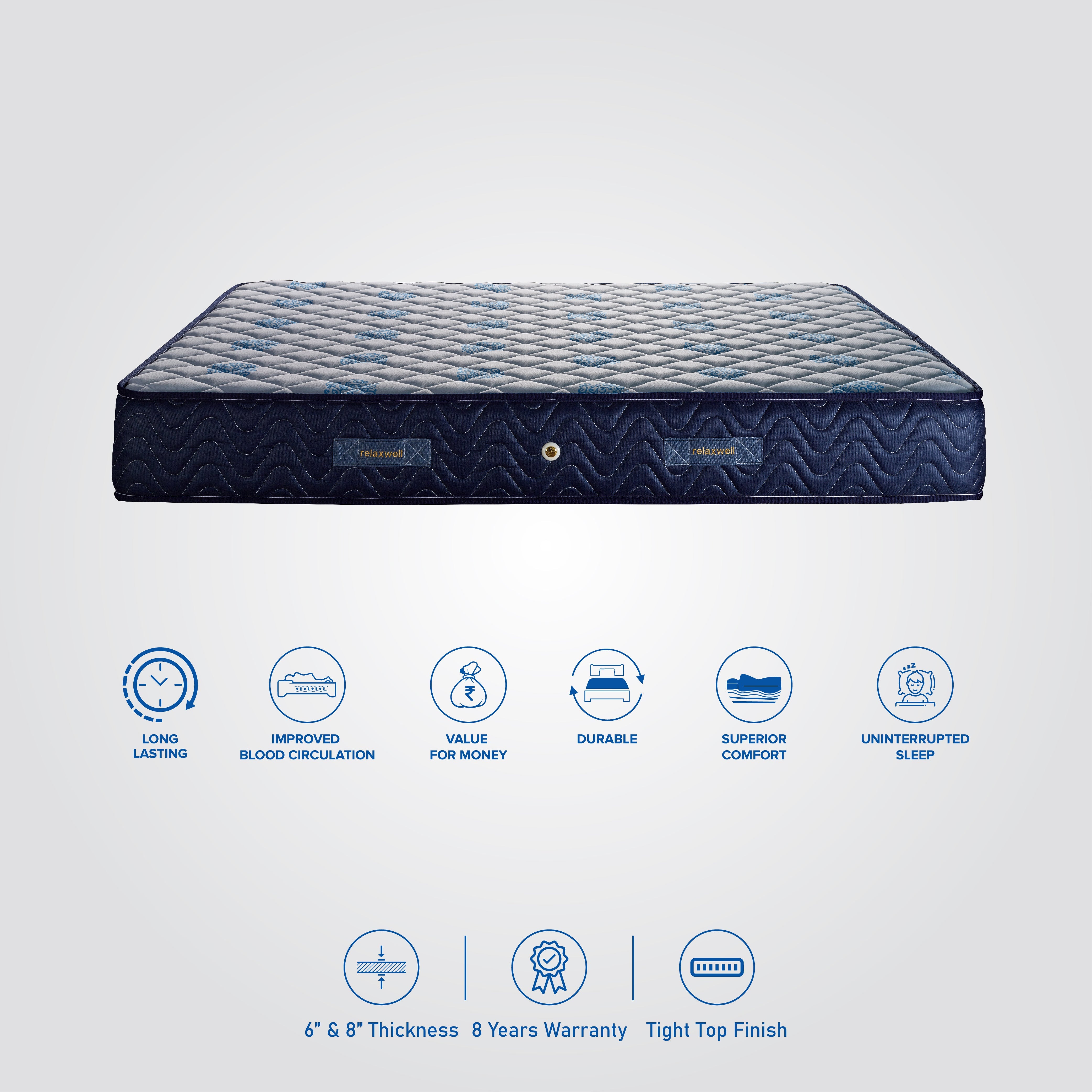 Comfort Pocketed Spring Custom Mattress In India