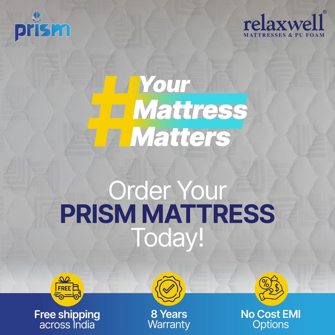 Prism - Super Durable Sandwiched Coir and Foam Mattress - Custom